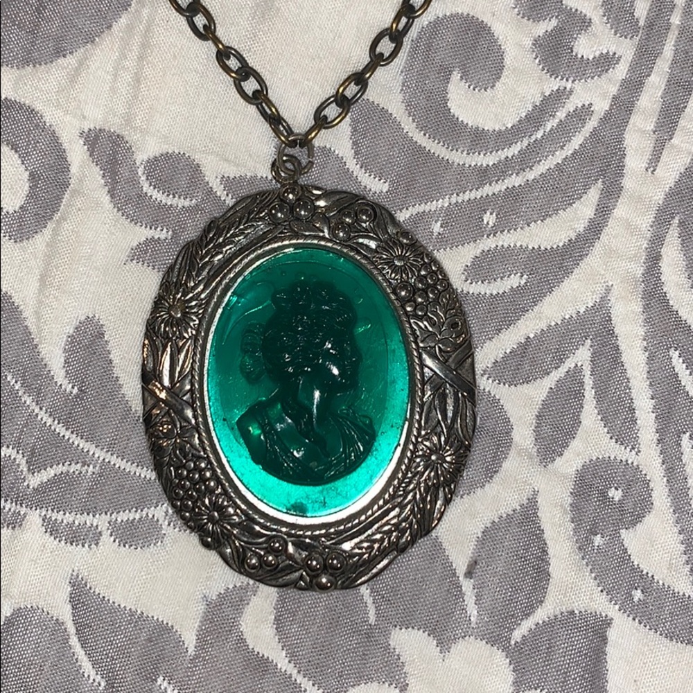 Antique camo pendant